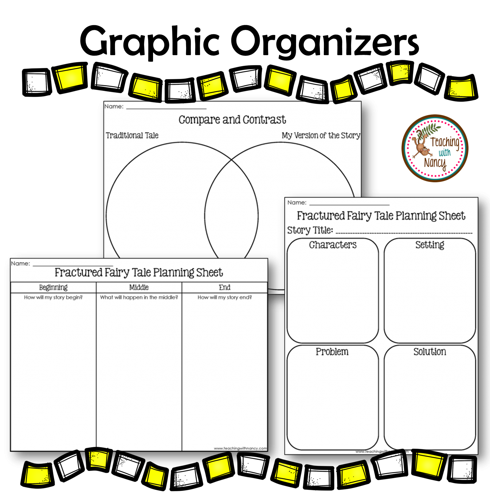 Graphic Organizers - Teaching With Nancy