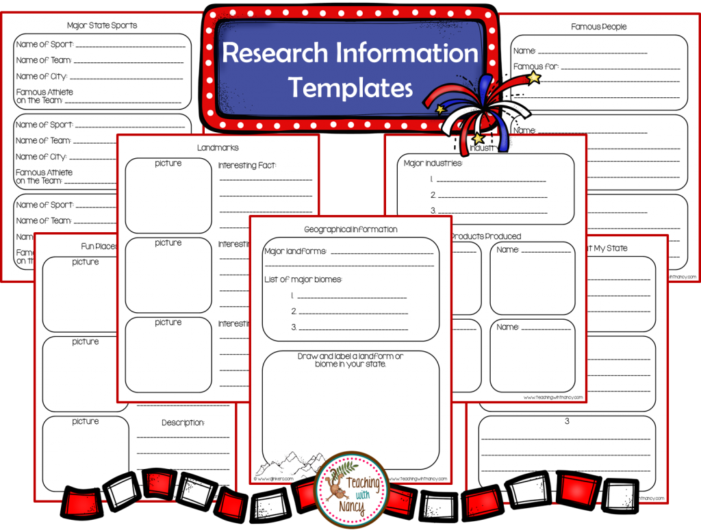  5th Grade Research Project Template Ideas For Fifth 2019 02 13