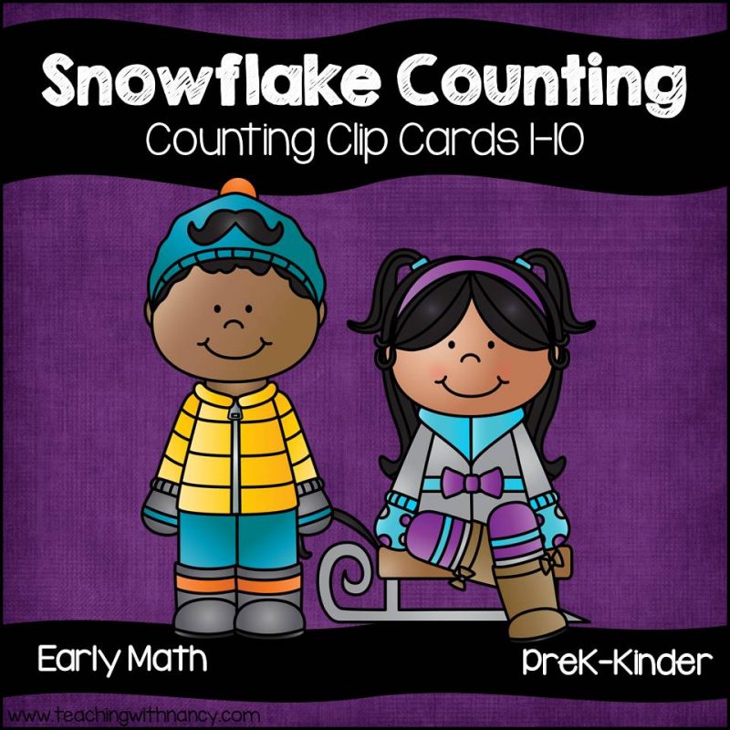 snowflake-count-and-clip-teaching-with-nancy