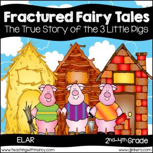 The True Story of the 3 Little Pigs and the Big Bad Wolf: A Fractured ...